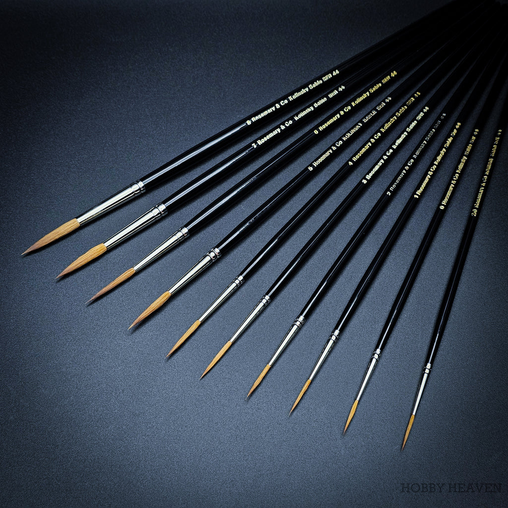 Rosemary & Co Series 44 — Kolinsky Sable Rigger/Liner