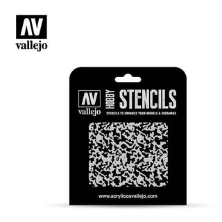 Vallejo Stencils 1:48 Weathered Paint AIR001