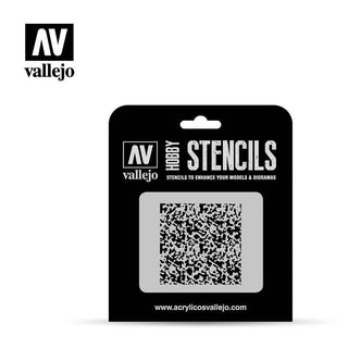 Vallejo Stencils 1:72 Weathered Paint AIR002