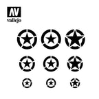 Vallejo Stencils USAFMarks 1:32, 1:48 & 1:72 AIR004