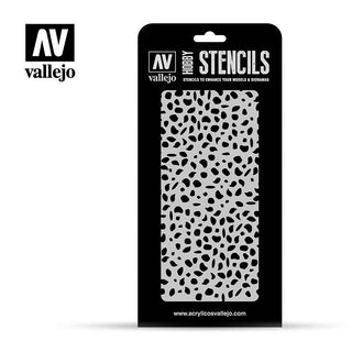 Vallejo Stencils 1:32 Luftwaffe WWII Spots Camo CAM002