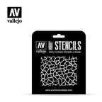 Vallejo Stencils 1:32 Giraffe Camo WWII CAM003