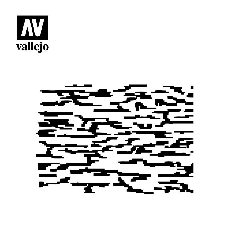 Vallejo Stencils 1:32/35 Pixelated Modern Camo CAM004