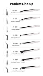 DSPIAE AT-TZ02 Flat-End Tweezers