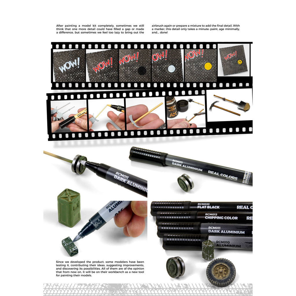 Tips for using AK Real Colors Markers