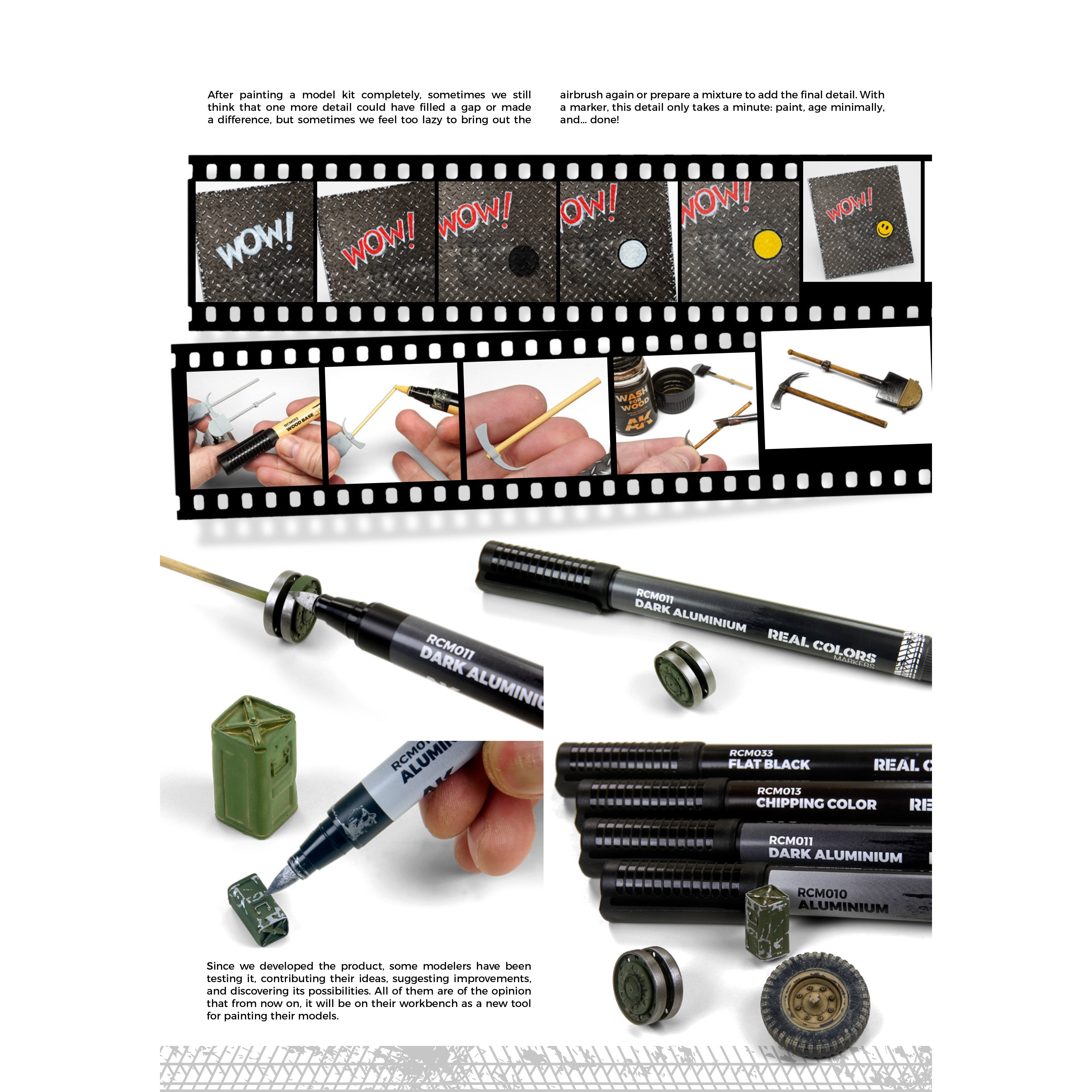 Tips for using AK Real Colors Markers