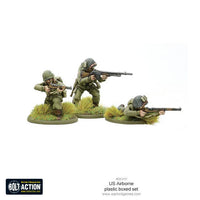 Bolt Action US Airborne Plastic Boxed Set – Warlord Games WWII 28mm Miniatures
