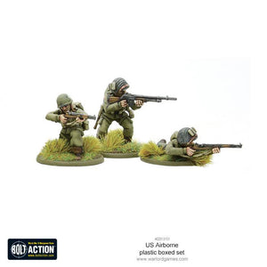 Bolt Action US Airborne Plastic Boxed Set – Warlord Games WWII 28mm Miniatures