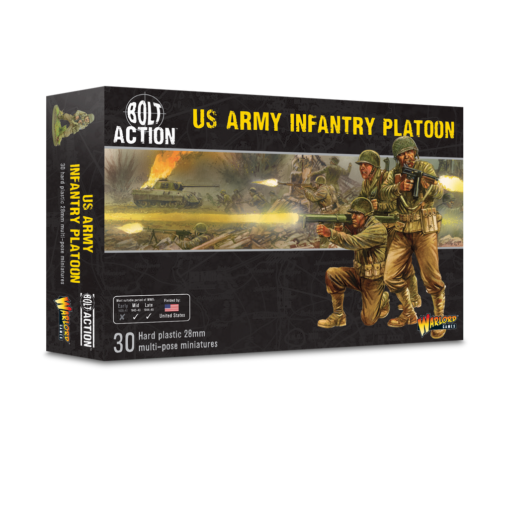Newer Bolt Action US Army Infantry Platoon box