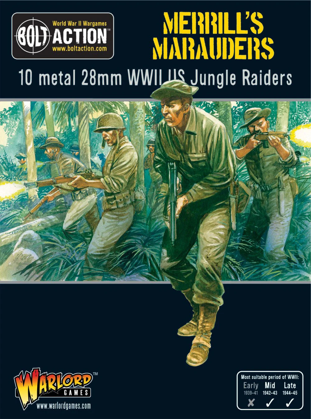 Bolt Action US Merrill's Marauders Warlord Games