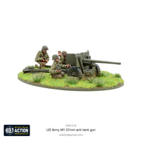 Bolt Action US Army M1 57mm anti-tank gun Warlord Games
