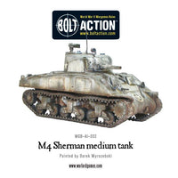 M4 Sherman Medium Tank – Bolt Action WWII 28mm Vehicle
