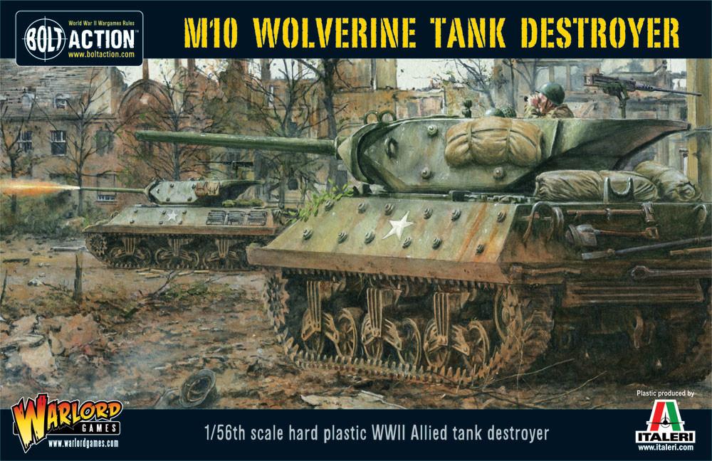 Bolt Action M10 Tank Destroyer Platoon (plastic) Warlord Games