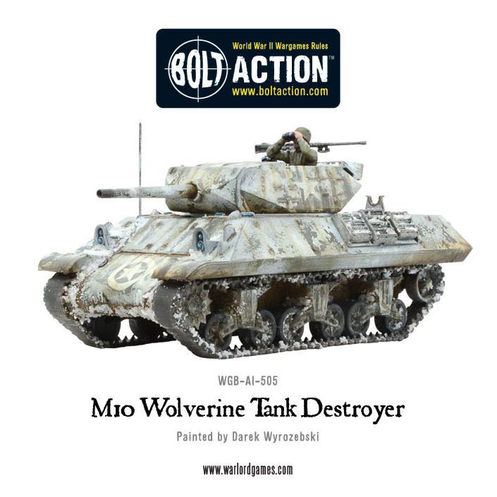 Bolt Action M10 Tank Destroyer Platoon (plastic) Warlord Games