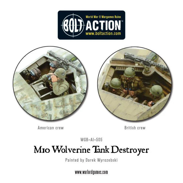 Bolt Action M10 Tank Destroyer Platoon (plastic) Warlord Games