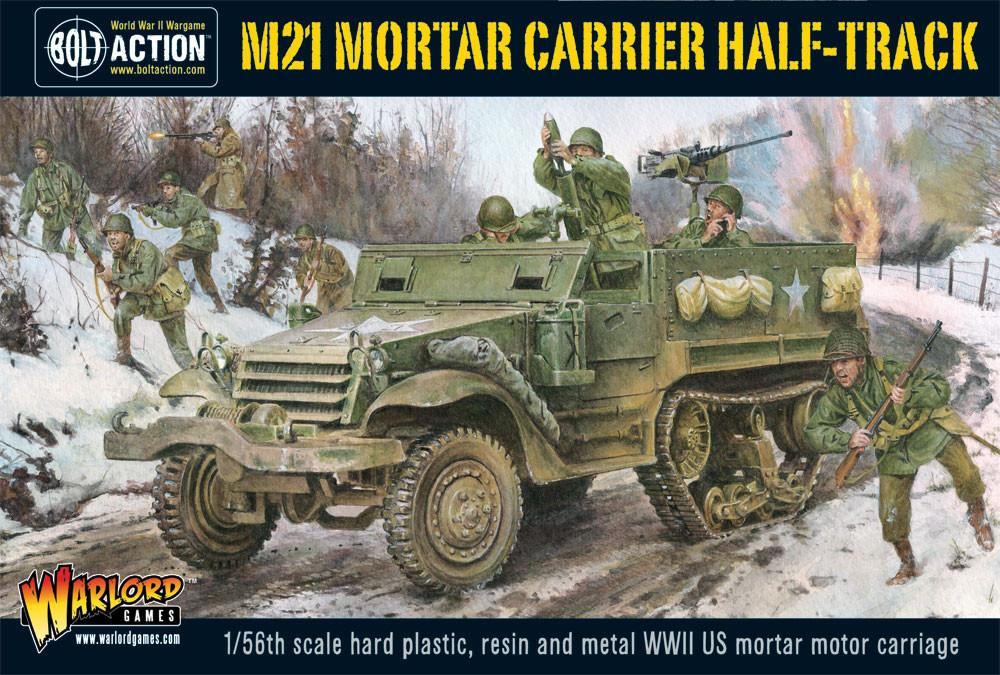 Bolt Action US M21 Mortar Carrier  Warlord Games
