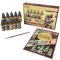 The Army Painter Speedpaints 2.0 Starter Set WP8059 – 10x 18ml Paints + Brush
