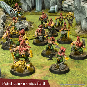The Army Painter Speedpaints 2.0 Starter Set WP8059 – 10x 18ml Paints + Brush