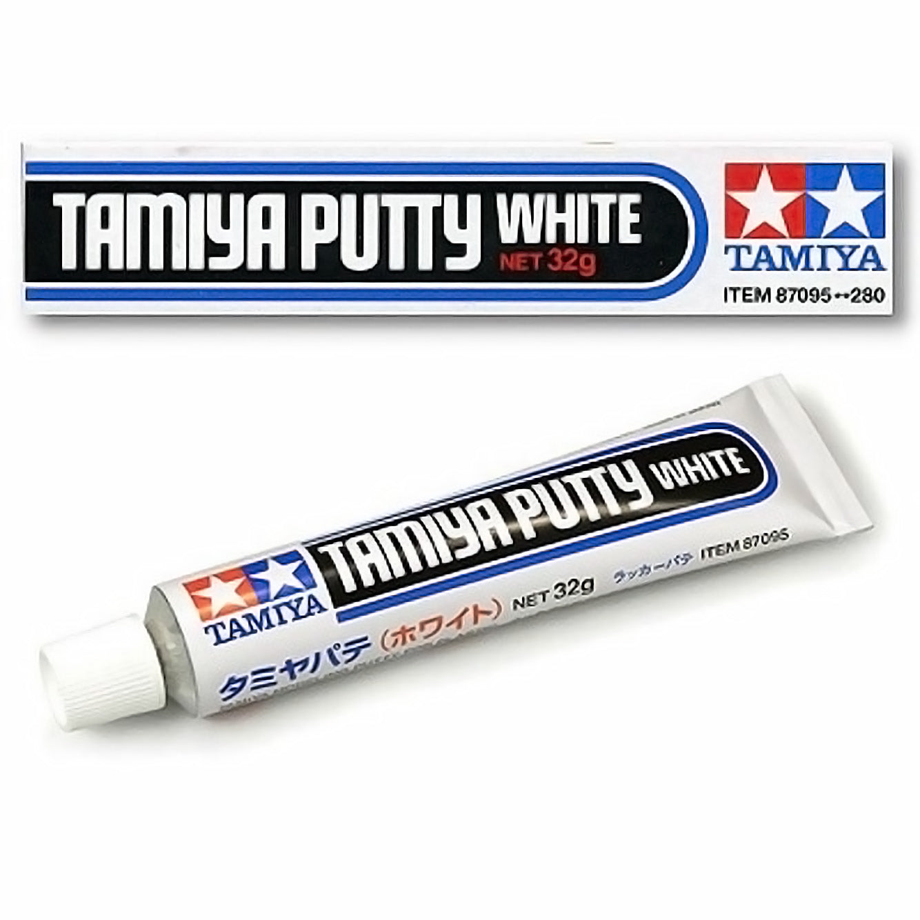 Tamiya Putty White 32g TAM87095 – Fine Model Filler for Plastic Kits