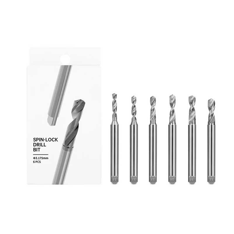 DSPIAE XDB-S03 Spin-Lock Drill Bit Set 03