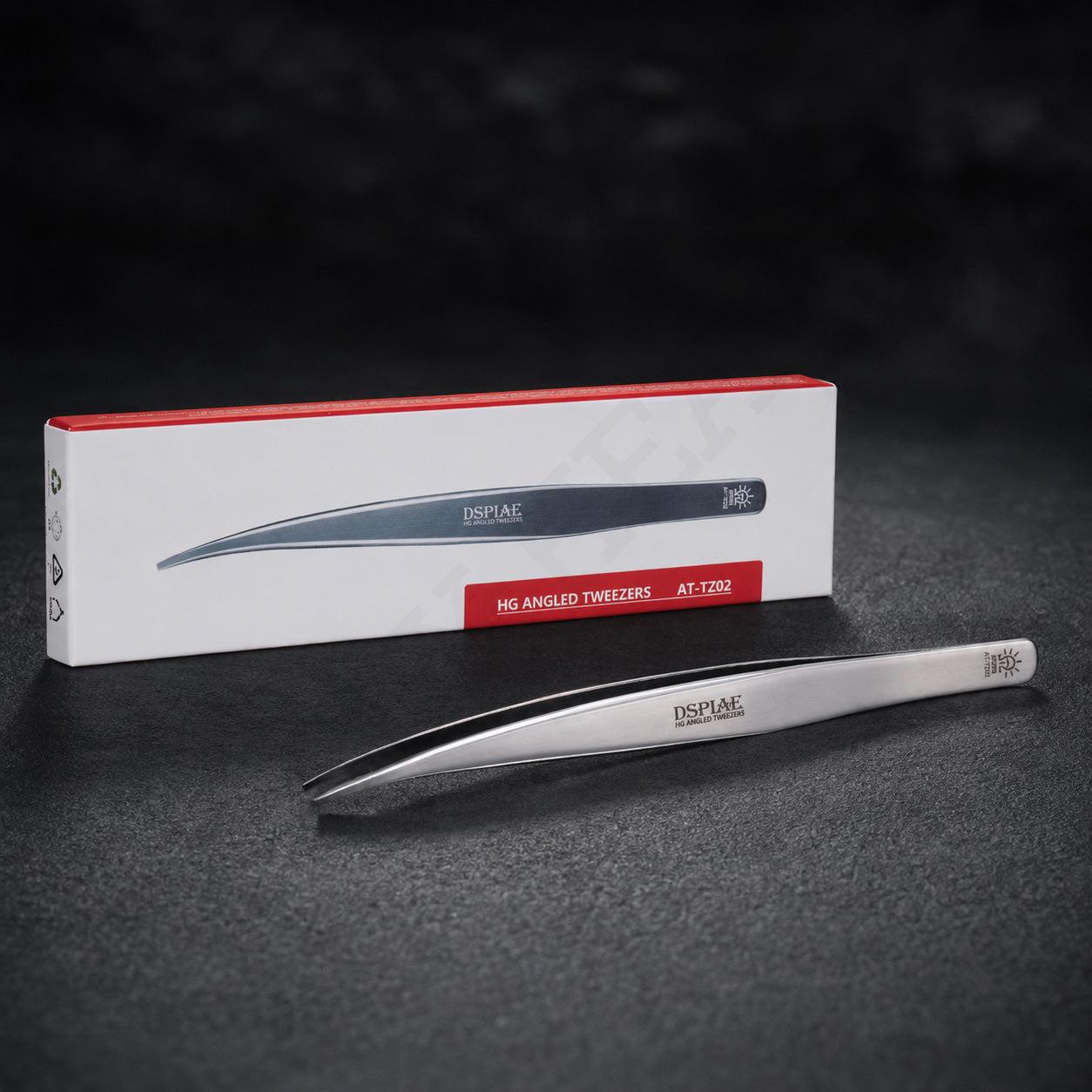 DSPIAE AT-TZ02 Flat-End Tweezers