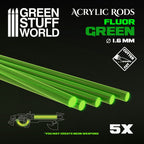 Acrylic Rods – Clear Plastic Support Rods for Miniatures & Dioramas
