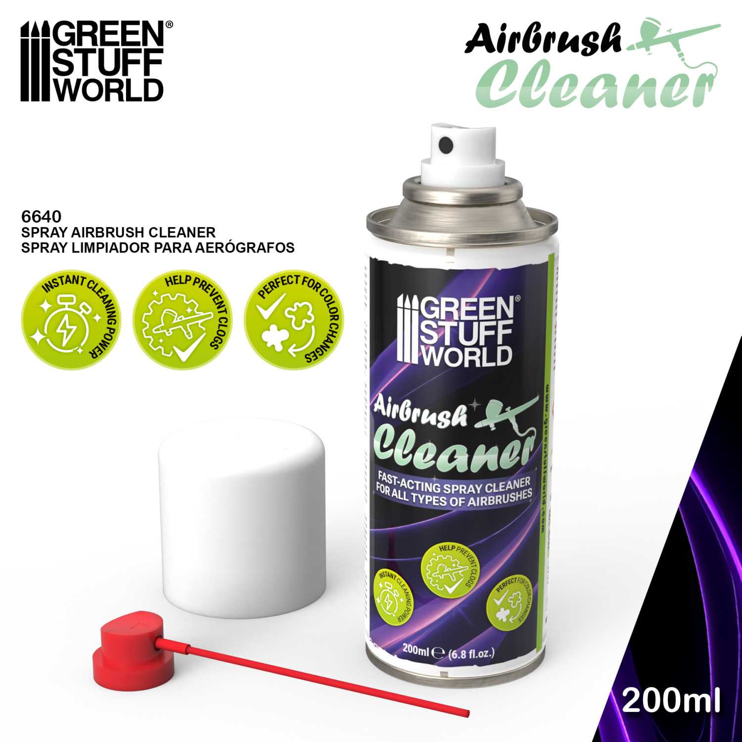 Green Stuff World Airbrush Cleaner Spray – 200ml