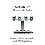 Gaahleri AirHub Pro (45718) – 4-Port Airbrush Stand with Independent Pressure Control