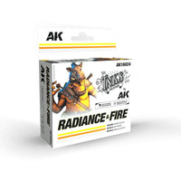 Ak Interactive Acrylic Inks Radiance and Fire Colors Set 3x30ml AK16024 - Hobby Heaven
