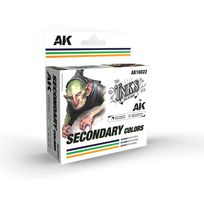 Ak Interactive Acrylic Inks Secondary Colors Set 3x30ml AK16022 | Hobby Heaven Ak Interactive Acrylic Inks Secondary Colors Set 3x30ml AK16022 | Hobby Heaven