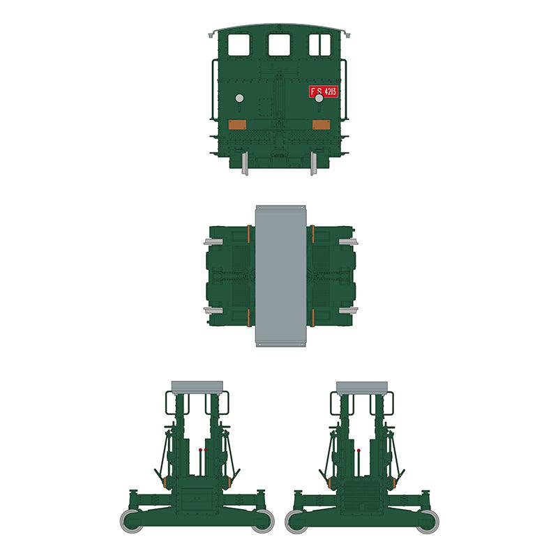 AK Interactive Automotore FS 206/207/208 Sogliola Rail Shunter 1/35 AK35009 - Hobby Heaven