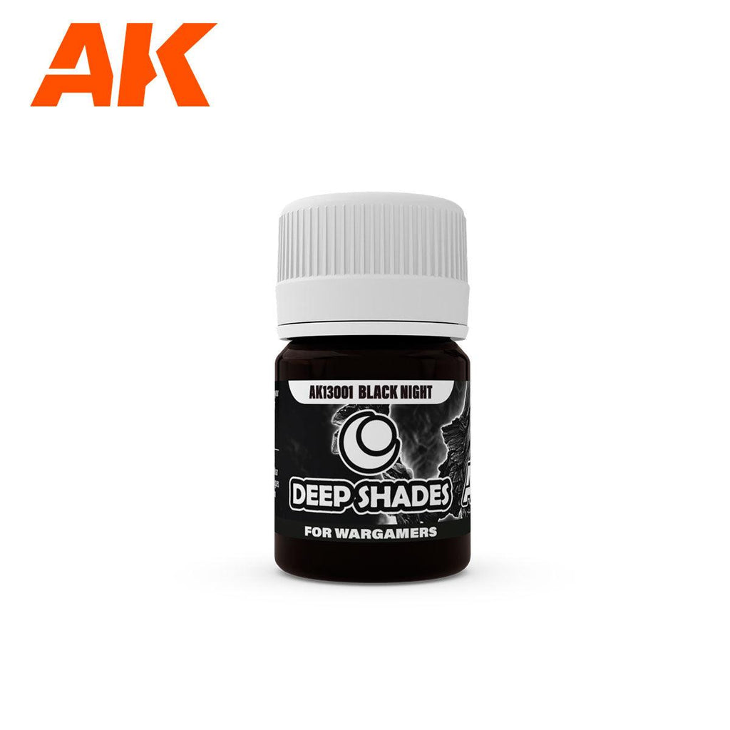 Ak Interactive Black Night 30ml Deep Shades AK13001 - Hobby Heaven