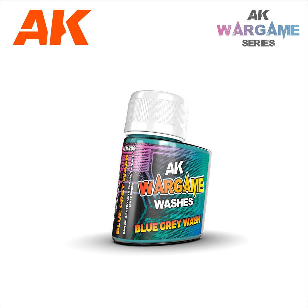 AK Interactive Blue Grey Wash Wargame Series 35ml AK14209 - Hobby Heaven