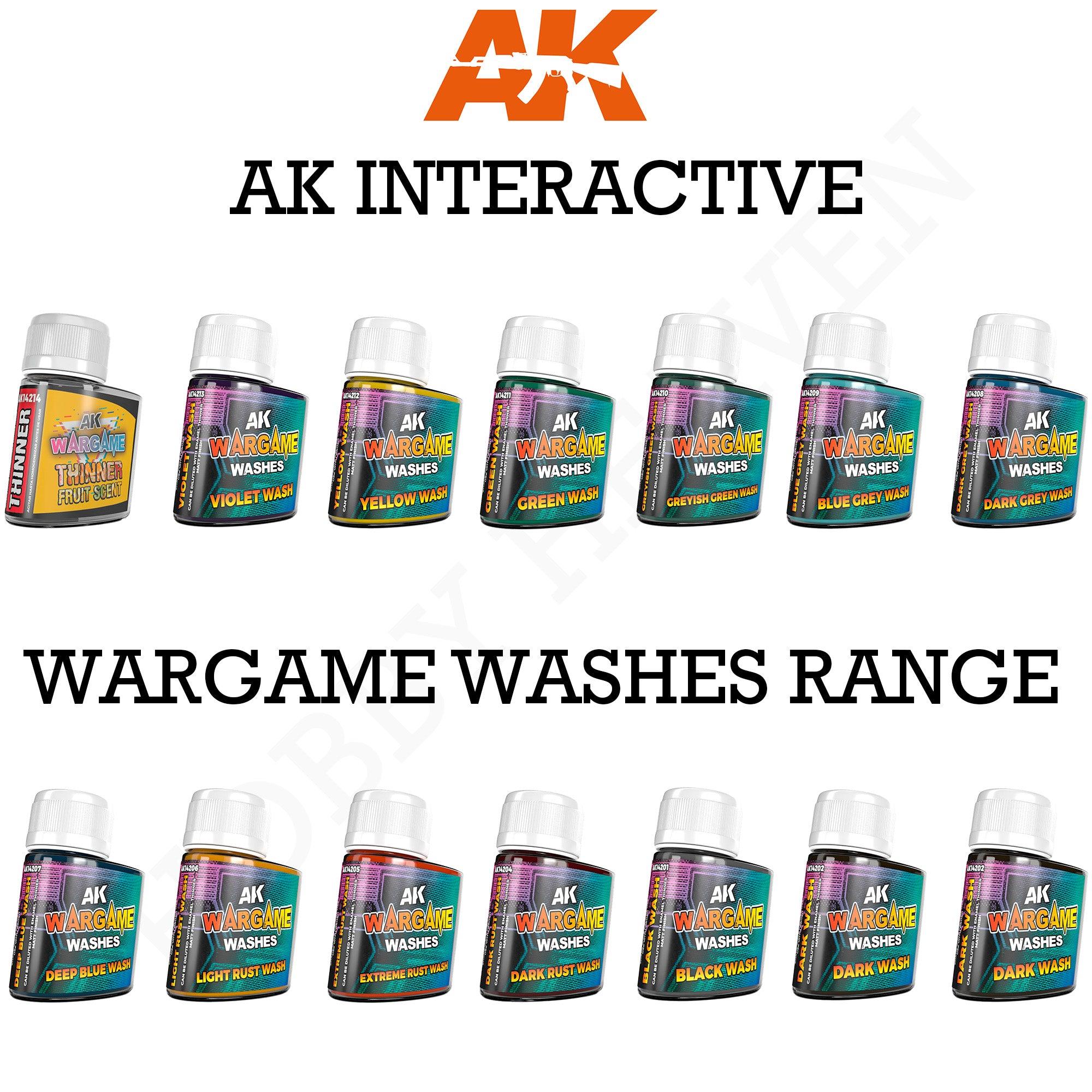 AK Interactive Blue Grey Wash Wargame Series 35ml AK14209 - Hobby Heaven