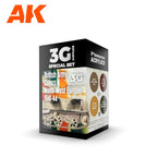 AK Interactive British Army Colors Europe 1941-44 Paints Set AFV AK11680 - Hobby Heaven