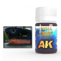 AK Interactive Brown Streaking Grime For Red Hulls 35ml Ship Series AK304 - Hobby Heaven