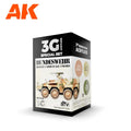 AK Interactive Bundeswehr Desert Colors 3G Paints Set AFV AK11666 - Hobby Heaven