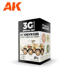 AK Interactive Bundeswehr Desert Colors 3G Paints Set AFV AK11666 - Hobby Heaven