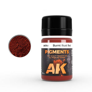 AK Interactive Burnt Rust Red Pigment 35ml AK144 - Hobby Heaven