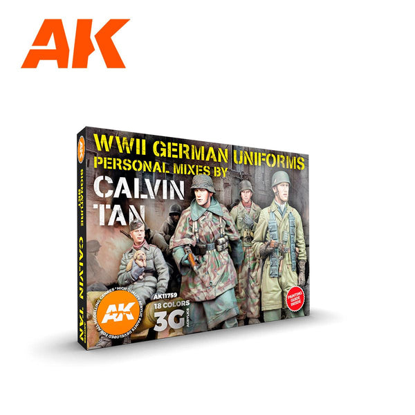 Ak Interactive Calvin Tan Signature Set 3g AK11759 - Hobby Heaven