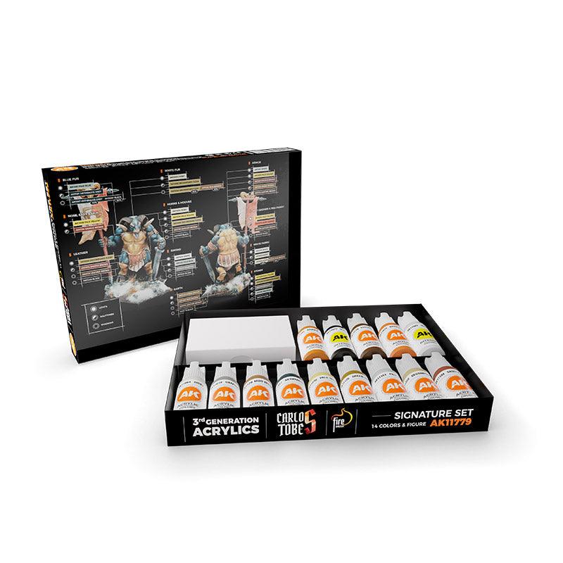Ak Interactive Carlos Tobes Signature Set 14pcs AK11779 - Hobby Heaven