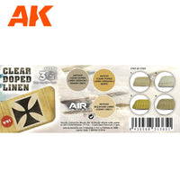AK Interactive Clear Doped Linen SET 3G AK11712 - Hobby Heaven
