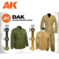 Ak Interactive Dak Soldier Uniform Colors 3g Figure Paint Set AK11628 - Hobby Heaven

