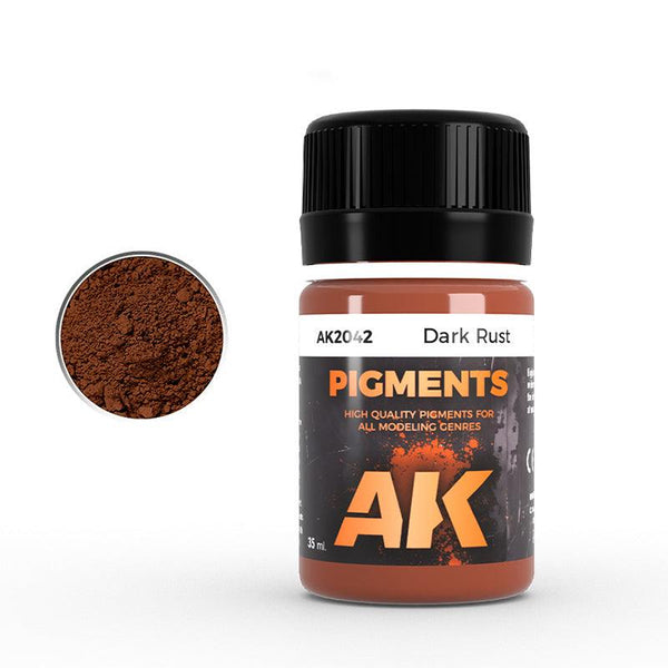 AK Interactive Dark Rust Pigment 35ml AK2042 - Hobby Heaven