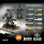 AK Interactive German Panzergrenadier Division, Europe – Wargame Starter Set – 10 Colours & Exsclusive Figure AK11781 - Hobby Heaven