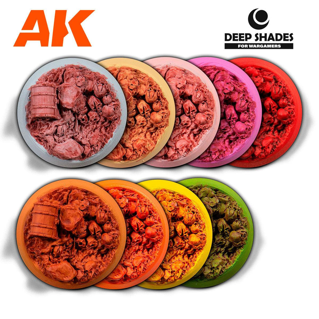 Ak Interactive Human Skin 30ml Deep Shades AK13006 - Hobby Heaven