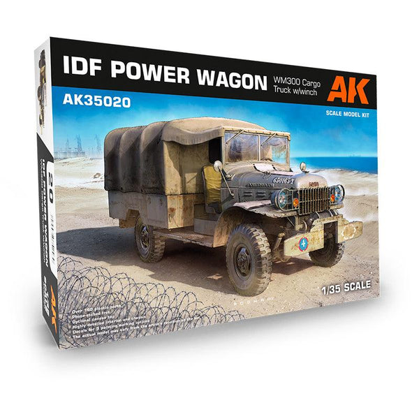 AK Interactive IDF Power Wagon WM300 With Winch 1/35 Scale AK35020 - Hobby Heaven