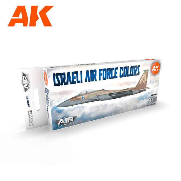 AK Interactive Israeli Air Force Colors SET 3G AK11752 - Hobby Heaven