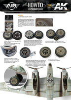 AK Interactive Landing Gear Dust 35ml Air Series Enamel Wash AK2031 - Hobby Heaven