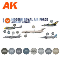 AK Interactive Modern Royal Air Force Aircraft Colors SET 3G AK11755 - Hobby Heaven